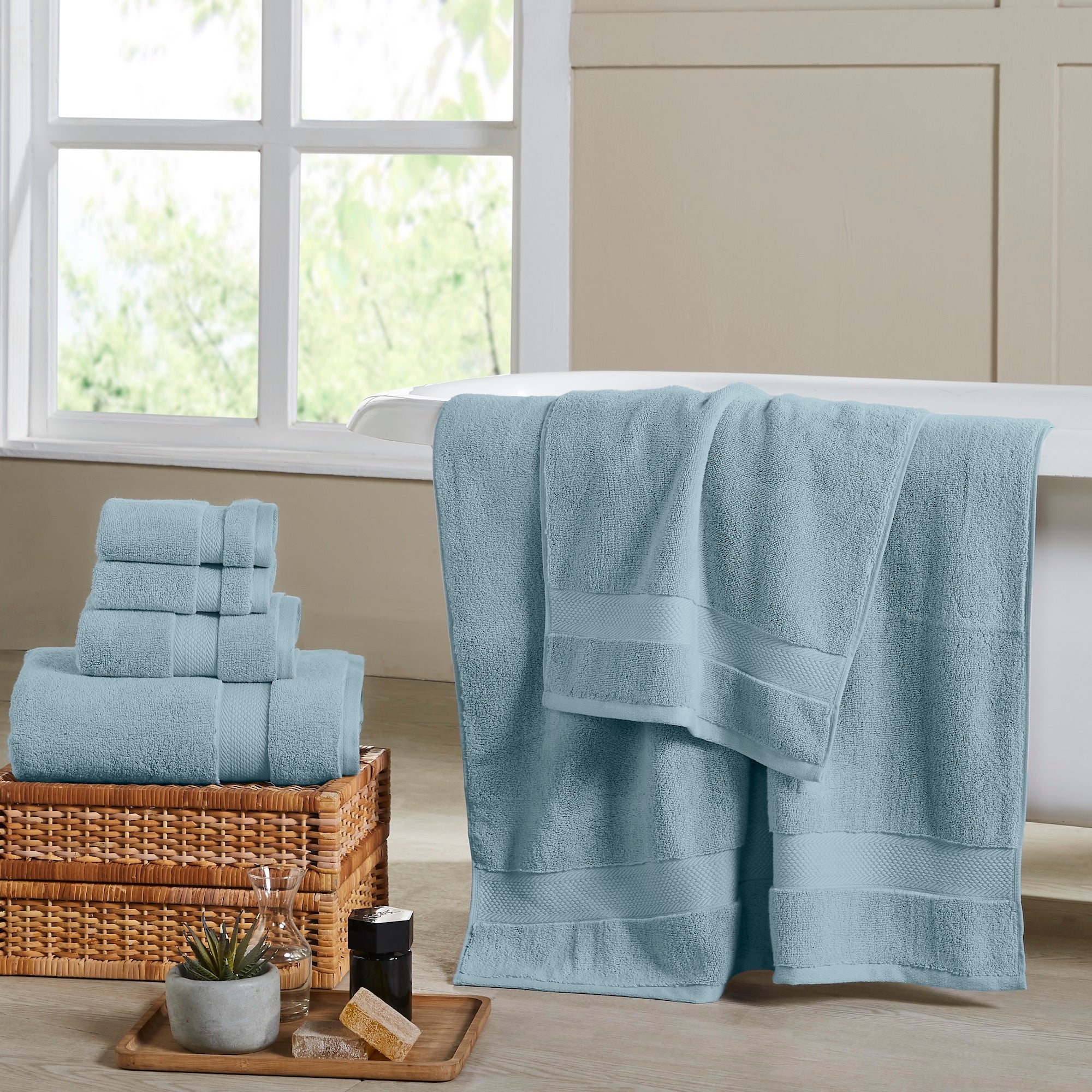 Luxury Quick Dry 6 Piece Set Towel Set
