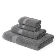 6 Piece Reversible Yarn Dyed Jacquard Towel Set