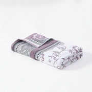 6-Piece Yarn Dyed Jacquard Classic Towel Set