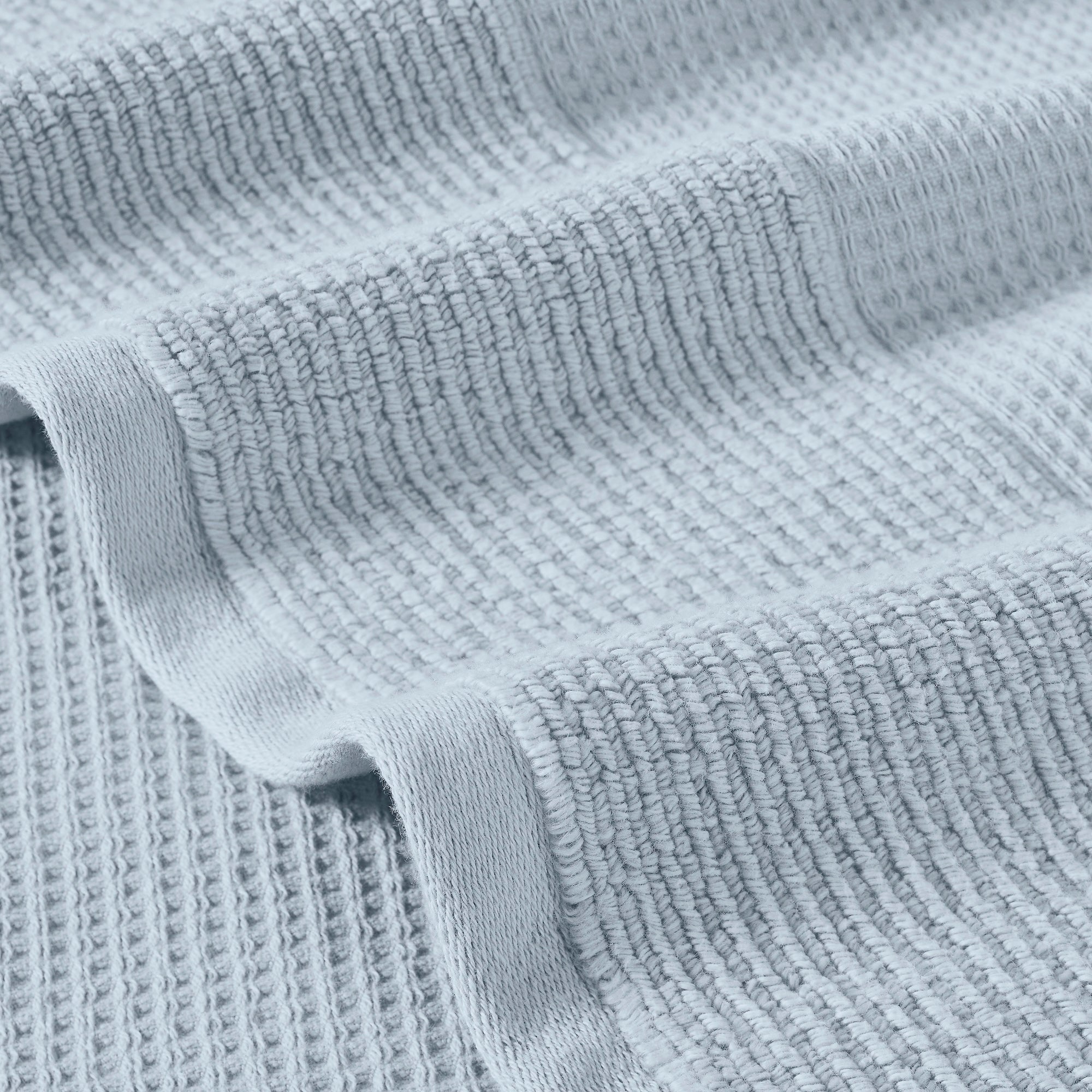 Waffle-Rib 6-Piece Towel Set – Premium Cotton Bath Towels, Ultra-Absorbent & Soft, Elegant Waffle Texture for Bathroom & Spa