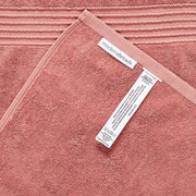 6-Piece Yarn Dyed Jacquard Solid Towel Set