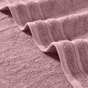 Damask Jacquard Towels With Embellished Border 6 Piece Set