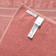 6-Piece Yarn Dyed Jacquard Solid Towel Set