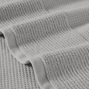 Waffle-Rib 6-Piece Towel Set – Premium Cotton Bath Towels, Ultra-Absorbent & Soft, Elegant Waffle Texture for Bathroom & Spa